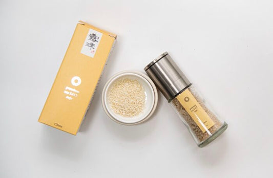 露珠 ROJU SALT みかん ミル 60g｜挽きたて・食卓用ガラスボトル