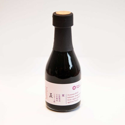 露珠 ROJU プレミアム ビネガー「バルサミコ酢」190ml｜無添加・自然発酵
