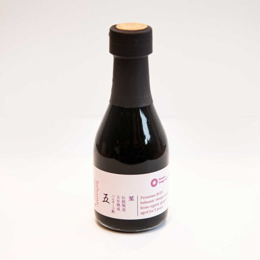 露珠 ROJU プレミアム ビネガー「バルサミコ酢」190ml｜無添加・自然発酵