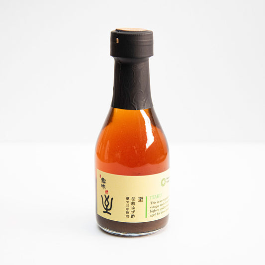 露珠 ROJU プレミアム ビネガー「柚子酢」180ml｜無添加・自然発酵