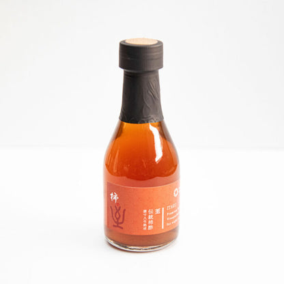露珠 ROJU プレミアム ビネガー「野生柿酢」190ml｜無添加・自然発酵