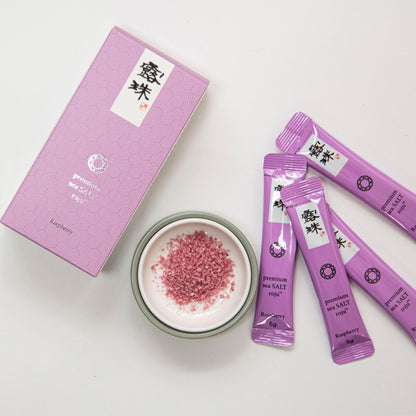 露珠 ROJU SALT ラズベリー スティック 75g（5g×15本）｜5年熟成塩ベース・個包装
