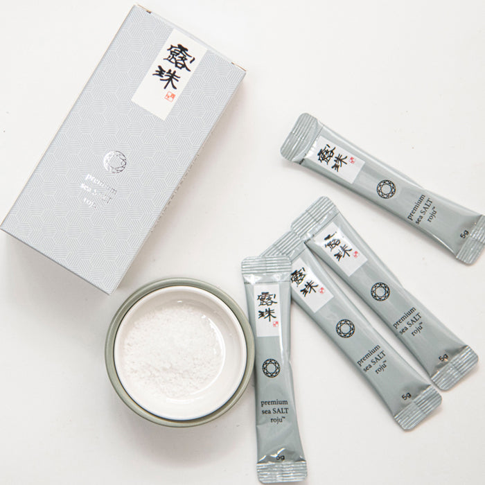 露珠 ROJU SALT 5年熟成プレミアム スティック 75g（5g×15本）｜個包装・携帯用