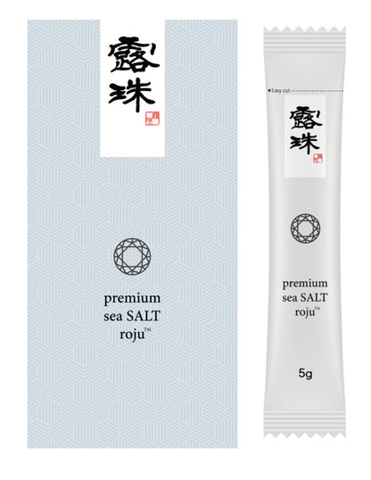 露珠 ROJU SALT 5年熟成プレミアム スティック 75g（5g×15本）｜個包装・携帯用