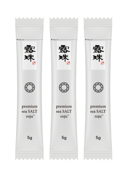 露珠 ROJU SALT 5年熟成プレミアム スティック 75g（5g×15本）｜個包装・携帯用